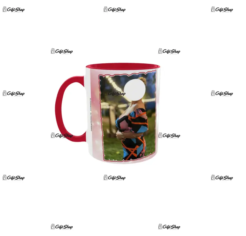 La multi ani fericiti ( numele ), cana din ceramica, 330ml, personalizata cu 1 poza si text model 3376